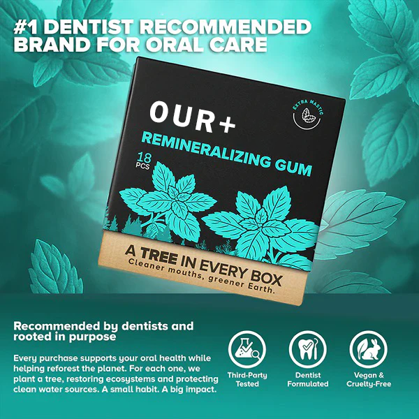 OUR+ Remineralizing Gum