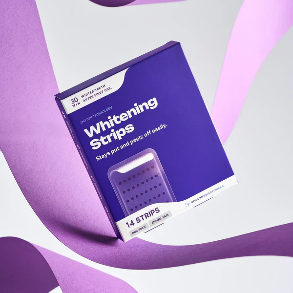 OUR+™ Purple Teeth Whitening Strips