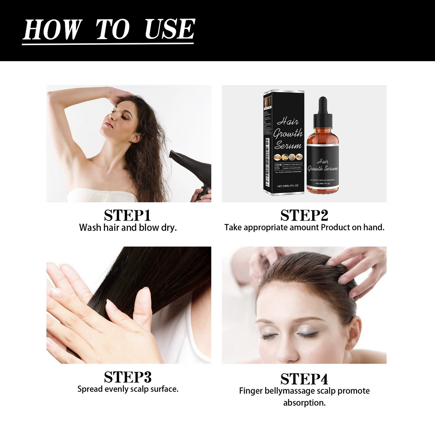 Hair Growth Serum-Say Goodbye To Hair Loss