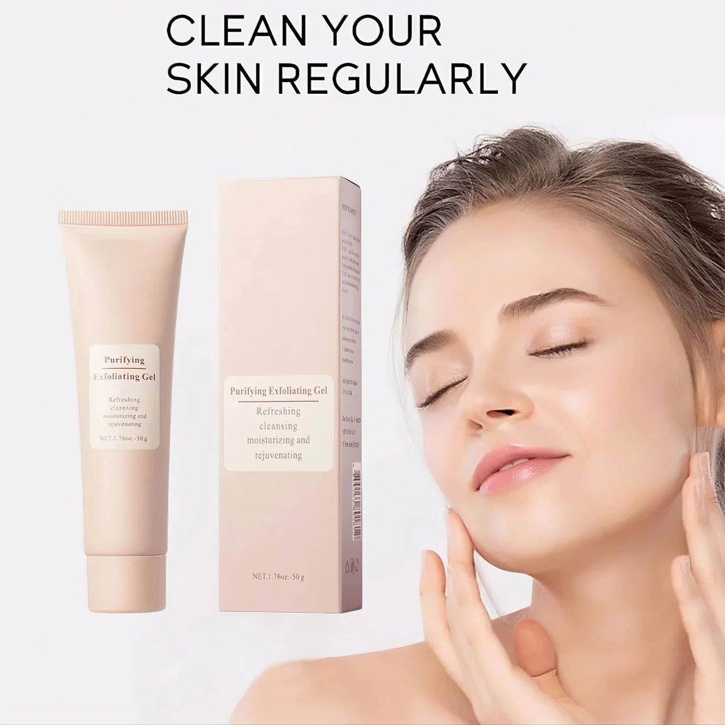 Purifying Enzymes Exfoliating Gel