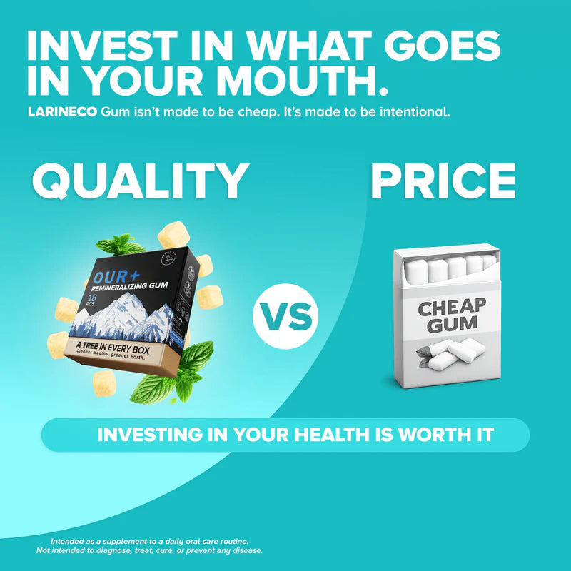 OUR+ Remineralizing Gum