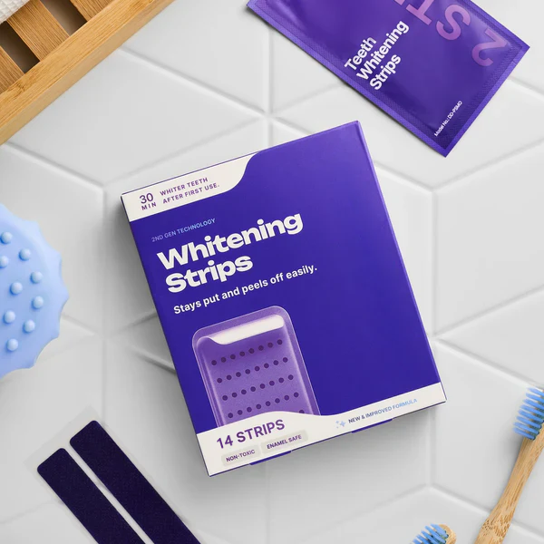 OUR+™ Purple Teeth Whitening Strips