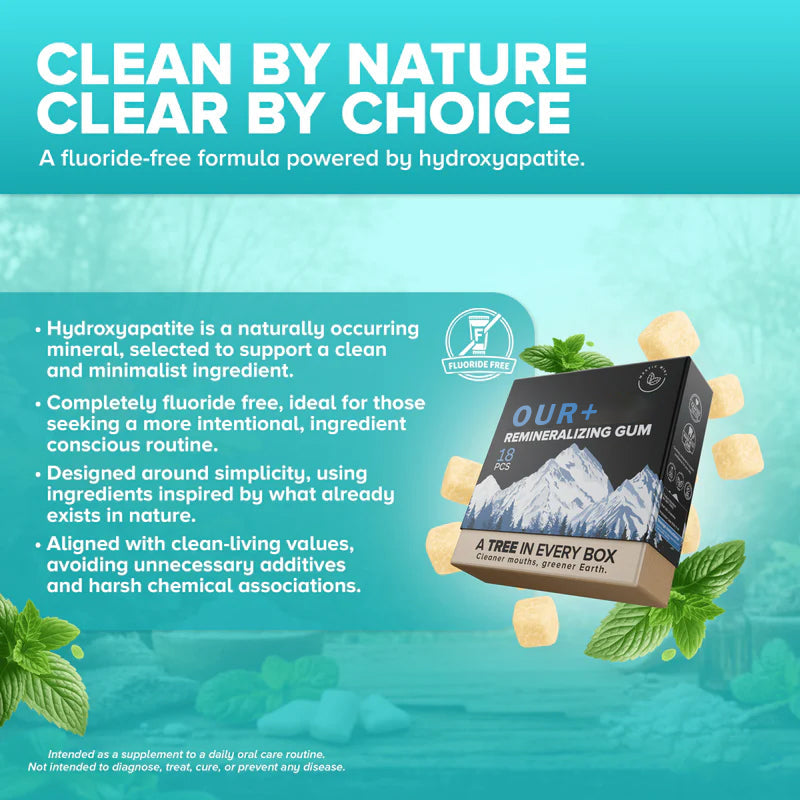 OUR+ Remineralizing Gum